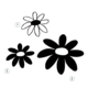 Blumen zum Stempeln