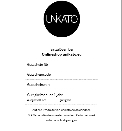 Geschenkgutschein